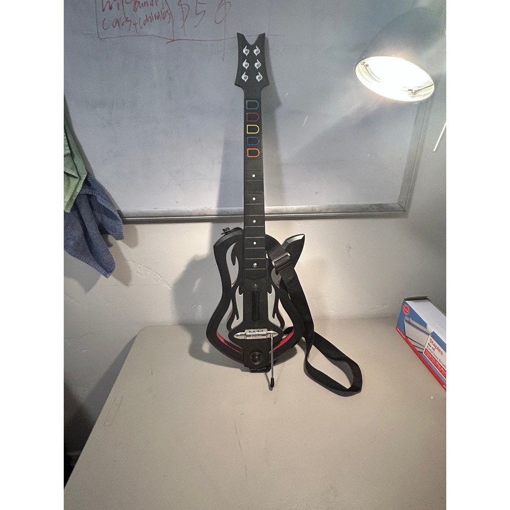 PS3 Guitar Hero Warriors of Rock Guitar Controller 96142805 Strap No Dongle